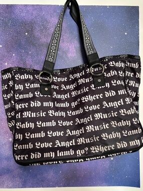 L.A.M.B Lesportsac Tote Bag Purse Guitar Strap Y2K No Doubt - SAMPLE BAG RARE